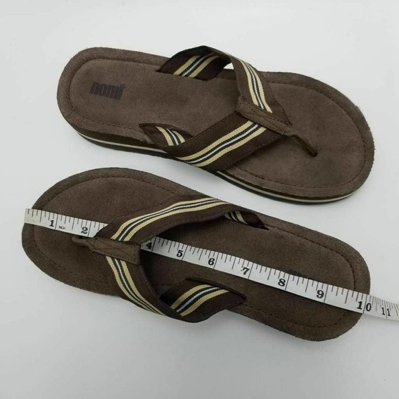 Nomi Womens Flip Flop Sandals Wedge Slip On - Picture 8 of 10